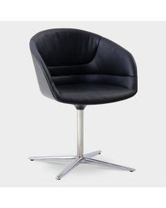 Walter Knoll Kyo designfauteuil - Zwart