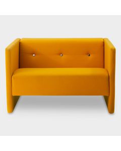 Moooi Bottoni Loveseat designbank - Geel