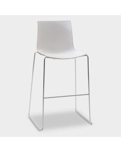 Arper Catifa 46 design barkruk - Beige / wit