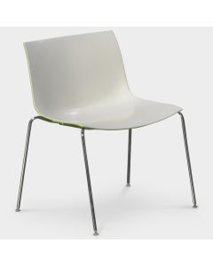 Arper Catifa 53 designstoel - Groen / wit