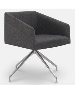 Arper Saari designfauteuil - Antraciet