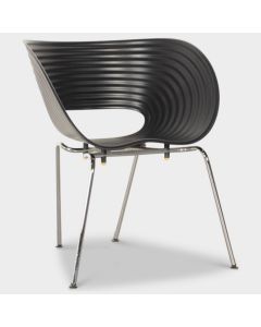 Vitra Tom Vac designstoel - Zwart