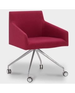 Arper Saari designfauteuil - Fuchsia