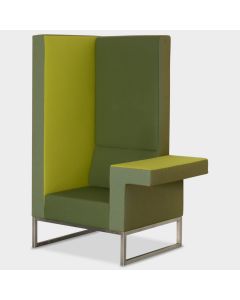 Palau bricks akoestische designbelstoel - Groen/Geel - 161 cm hoog
