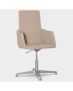  LD Seating Harmony 832-RA-PRA designvergaderstoel - Taupe 