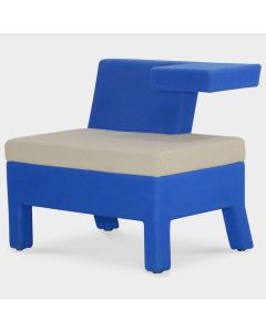 Cowerk inbtween designfauteuil - Blauw